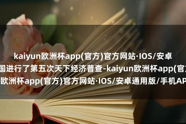 kaiyun欧洲杯app(官方)官方网站·IOS/安卓通用版/手机APP下载我国进行了第五次天下经济普查-kaiyun欧洲杯app(官方)官方网站·IOS/安卓通用版/手机APP下载