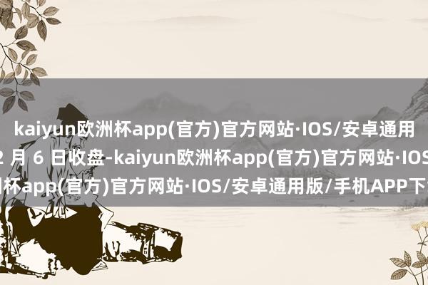 kaiyun欧洲杯app(官方)官方网站·IOS/安卓通用版/手机APP下载搁置 2 月 6 日收盘-kaiyun欧洲杯app(官方)官方网站·IOS/安卓通用版/手机APP下载