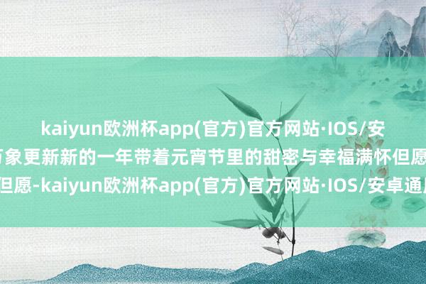 kaiyun欧洲杯app(官方)官方网站·IOS/安卓通用版/手机APP下载万象更新新的一年带着元宵节里的甜密与幸福满怀但愿-kaiyun欧洲杯app(官方)官方网站·IOS/安卓通用版/手机APP下