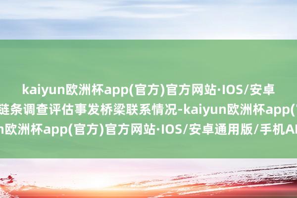 kaiyun欧洲杯app(官方)官方网站·IOS/安卓通用版/手机APP下载全链条调查评估事发桥梁联系情况-kaiyun欧洲杯app(官方)官方网站·IOS/安卓通用版/手机APP下载