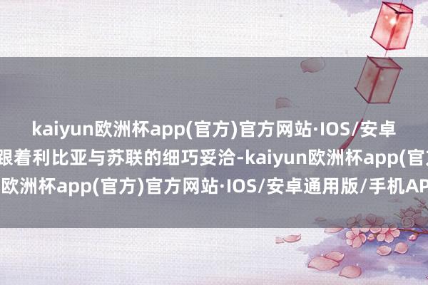 kaiyun欧洲杯app(官方)官方网站·IOS/安卓通用版/手机APP下载但跟着利比亚与苏联的细巧妥洽-kaiyun欧洲杯app(官方)官方网站·IOS/安卓通用版/手机APP下载
